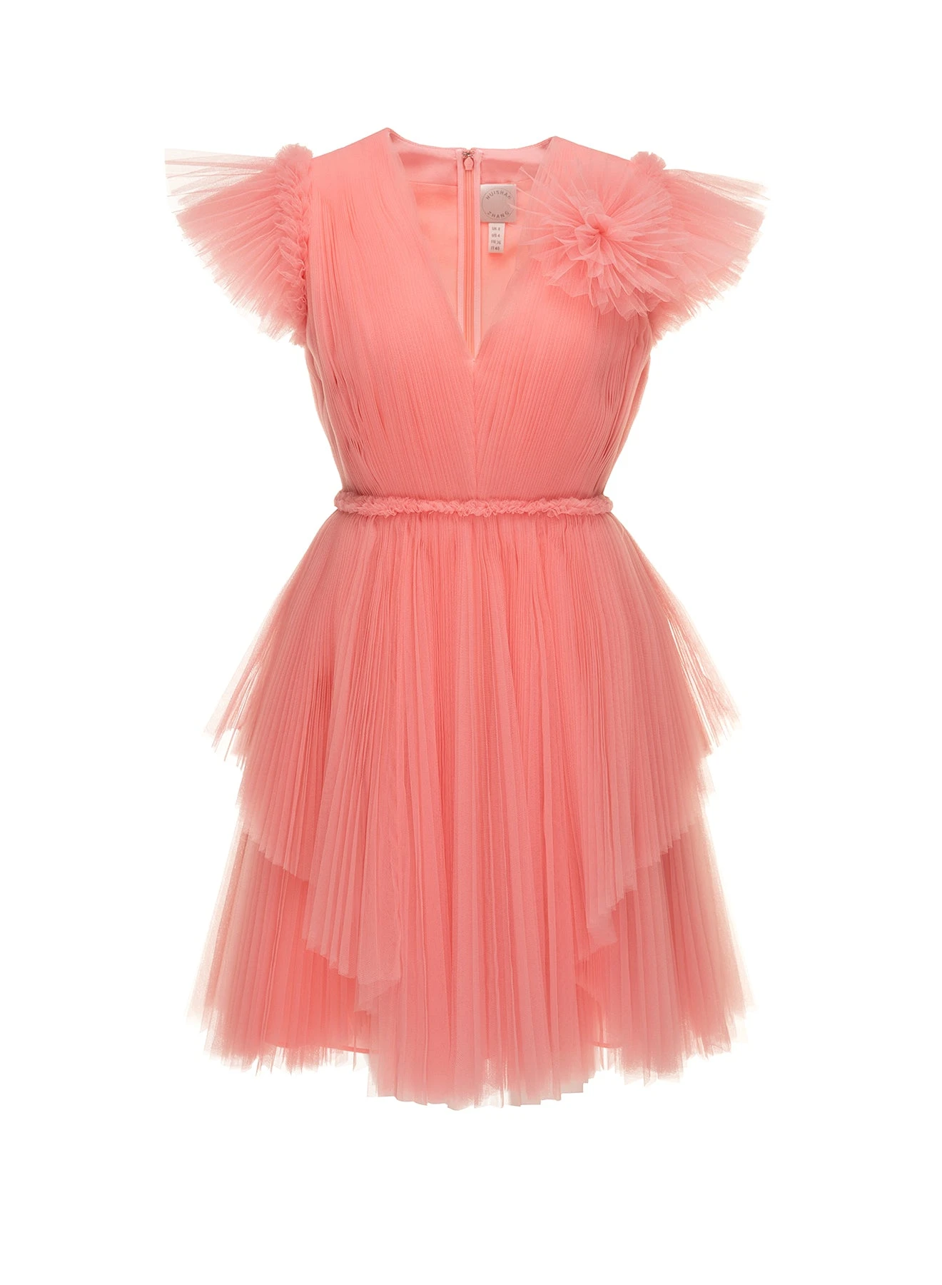 Dries Van Noten Pia Dress in Pink Quartz Tulle | | Coveti Dries Van Noten Pia Dress in Pink Quartz Tulle