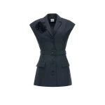 Dries Van Noten Pia Jacket in Black Tailoring