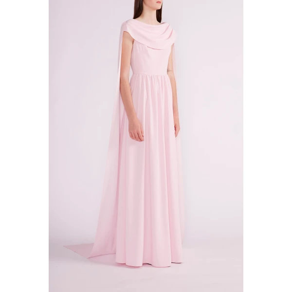 Rosalind Gown in Pink Sable - Image 4