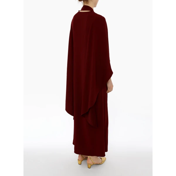 Salina Dress in Mulberry Sable - Image 5