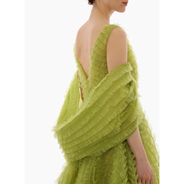 Selma Gown in Citronelle Tulle - Image 5