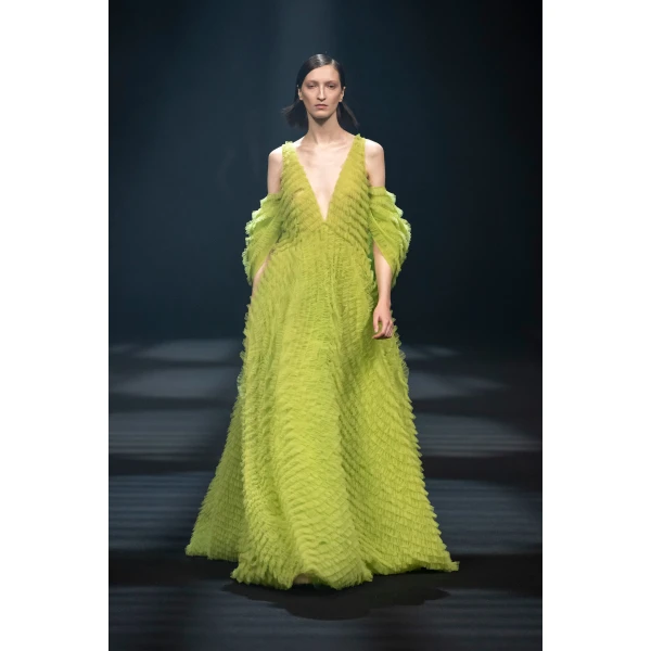 Selma Gown in Citronelle Tulle - Image 6