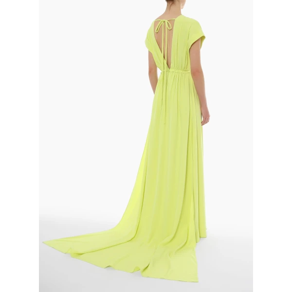Somer Gown in Wild Lime Sable - Image 4
