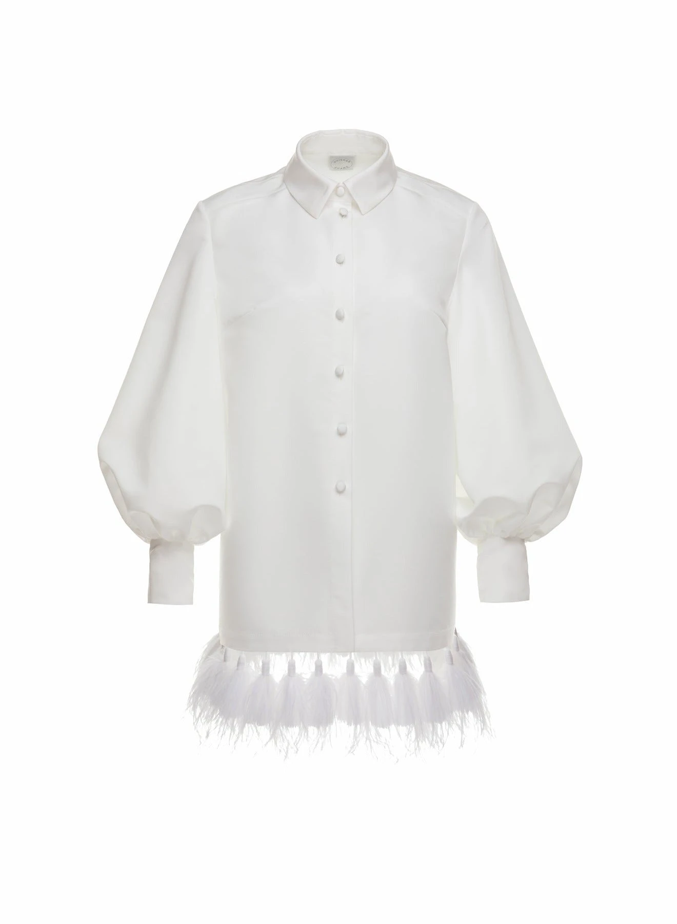 Dries Van Noten Vivi Dress in White Faille | | Coveti Dries Van Noten Vivi Dress in White Faille