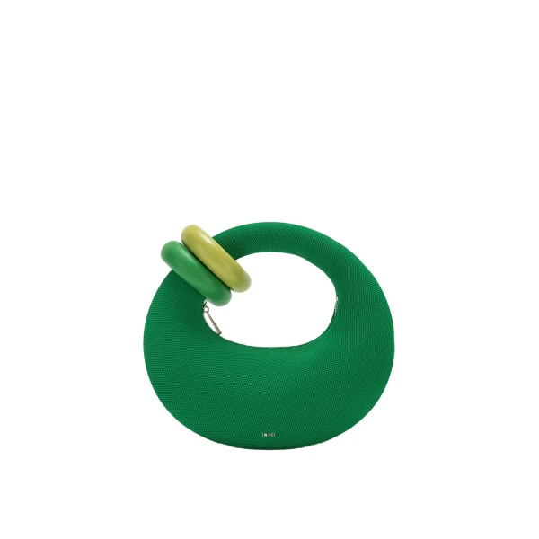 JW PEI Abacus Top Handle Bag in Grass Green