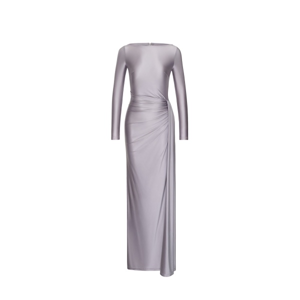 JW PEI Amara Metallic Ruched Dress