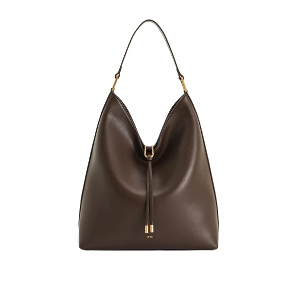 JW PEI Aria Shoulder Bag in Dark Brown