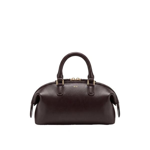 JW PEI Arlo Top Handle Bag in Dark Brown