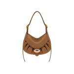JW PEI Avery Faux Suede Draped Hobo Bag in Camel