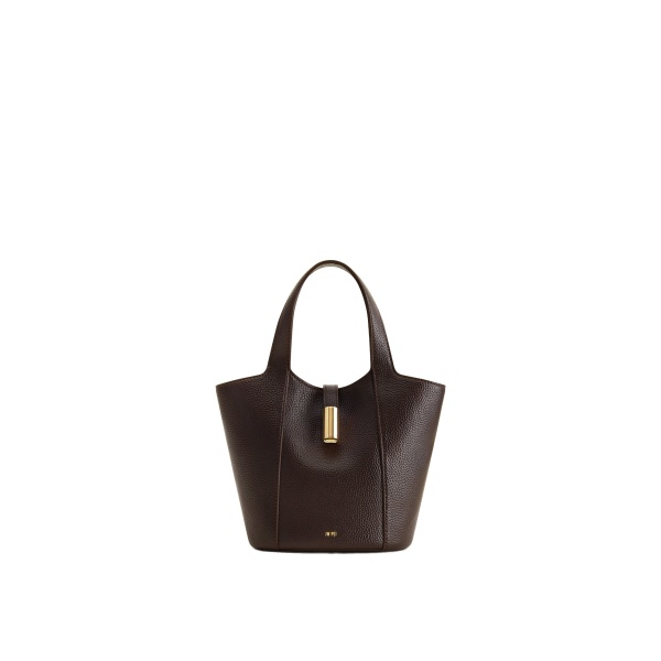 JW PEI Bella Bucket Bag in Dark Brown