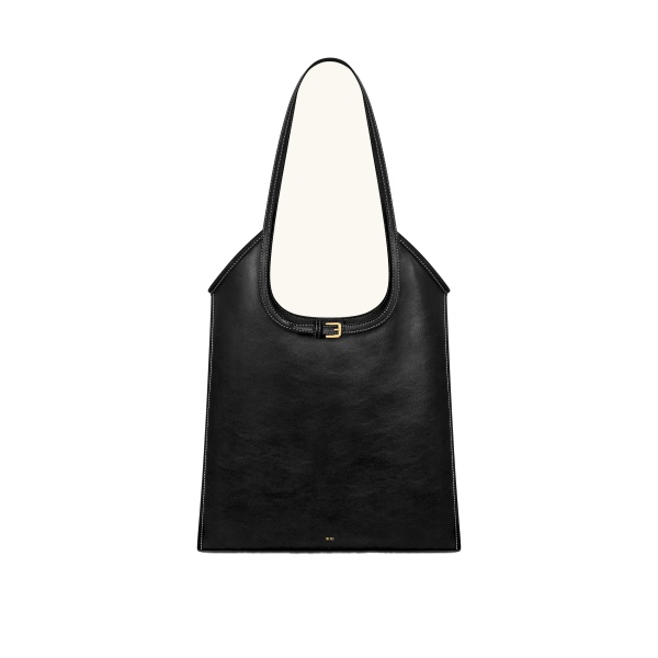 JW PEI Brooke Belted Embellished Shoulder Tote Bag in Black
