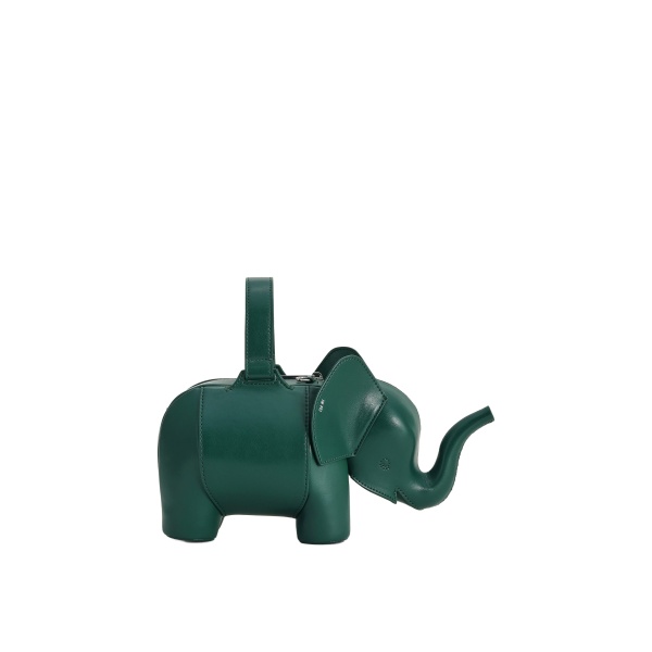 JW PEI Claire Elephant Shaped Handbag in Green