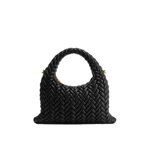 JW PEI Cora Quilting Handle Bag in Black