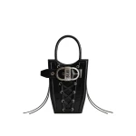 JW PEI FEI Crushed Straps Phone Bag in Black