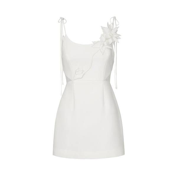 JW PEI Floral Vine Tie Dress