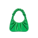 JW PEI Gabbi Ruched Hobo Handbag in Grass Green