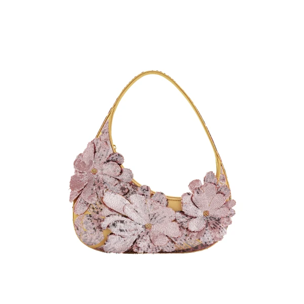 JW PEI Harlee Sequin Shoulder Bag in Pink