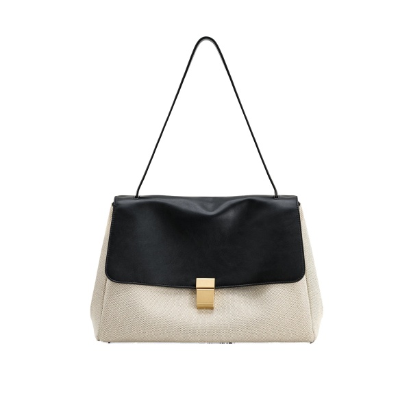 JW PEI Hilary Shoulder Bag in Black Canvas
