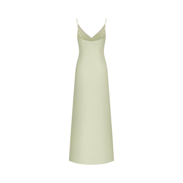 JW PEI Iris Motif Satin Slip Gown