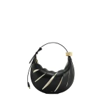 JW PEI Jana Hollow Out Shoulder Bag in Black