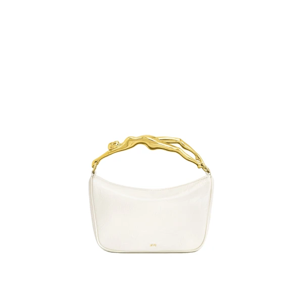 JW PEI Jenny Human-shaped Handle Handbag in White