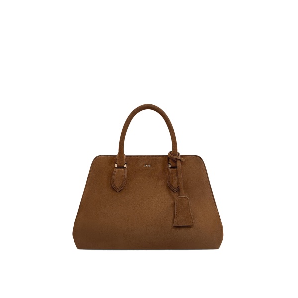 JW PEI Lara Faux Suede Tote Bag in Brown