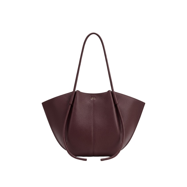 JW PEI Nala Wide Tote Bag in Deep Burgundy