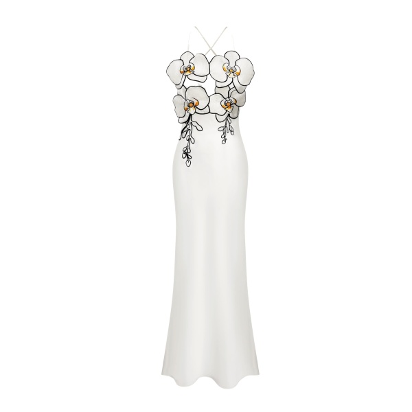 JW PEI Orchid Embroidered Dress