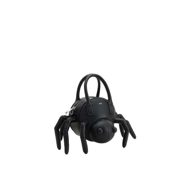 JW PEI Siena Spider Shaped Top Handle Bag in Black