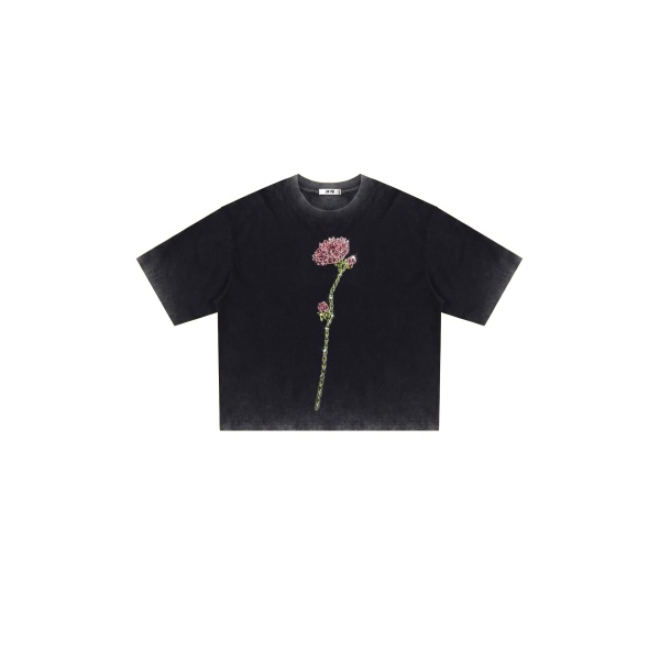 JW PEI The Enchanted Rhinestone Rose Tee