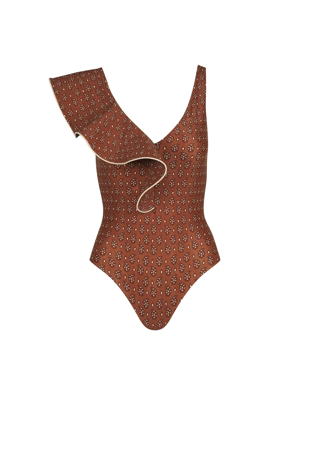 Johanna Ortiz Boleros One Piece in Brown Johanna Ortiz Boleros One Piece in Brown