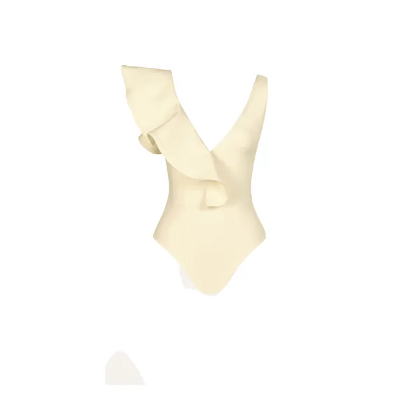 Johanna Ortiz Boleros One Piece in Ecru