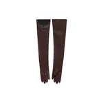Johanna Ortiz Cardinal Elegance Gloves in Dark Chocolate