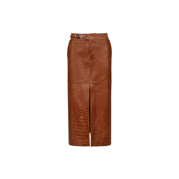 Epic Statement Skirt in Camel