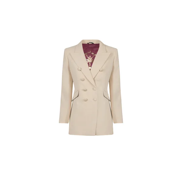 Johanna Ortiz Herencias Del Alma Jacket in Sand