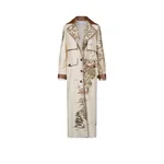 Johanna Ortiz Horizontes Salvajes Trenchcoat