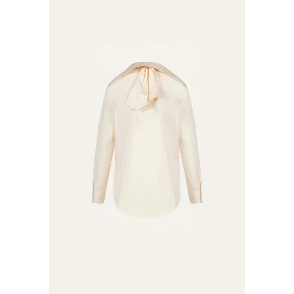 Modern Inner Balance Shirt in Ecru - Image 6
