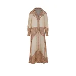 Johanna Ortiz Modern Markings Shirt Dress