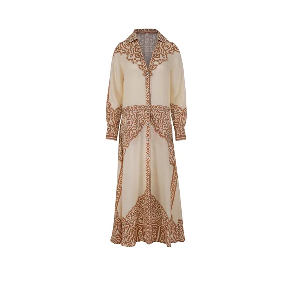 Modern Markings Shirt Dress