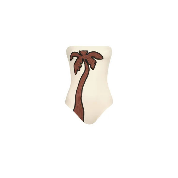 Johanna Ortiz Palm Texture One Piece
