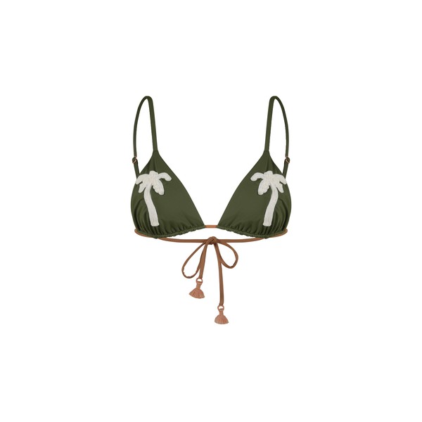 Johanna Ortiz Palms At Sunrise Bikini Top