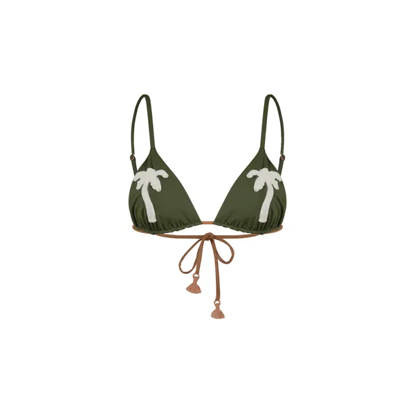 Johanna Ortiz Palms At Sunrise Bikini Top