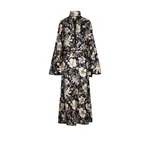 Johanna Ortiz Parajes Lejanos Dress in Ecru and Black