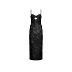 Johanna Ortiz Powerful Stitches Dress in Black