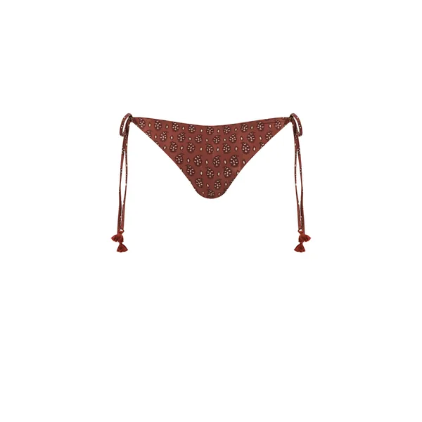 Johanna Ortiz Sagrado Bikini Bottom in Brown