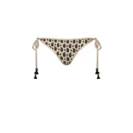 Johanna Ortiz Sagrado Bikini Bottom in Ecru and Black
