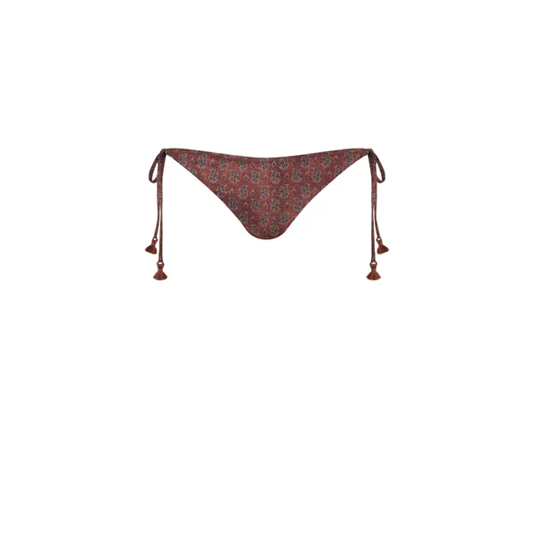 Johanna Ortiz Sagrado Bikini Bottom in Light Ochre