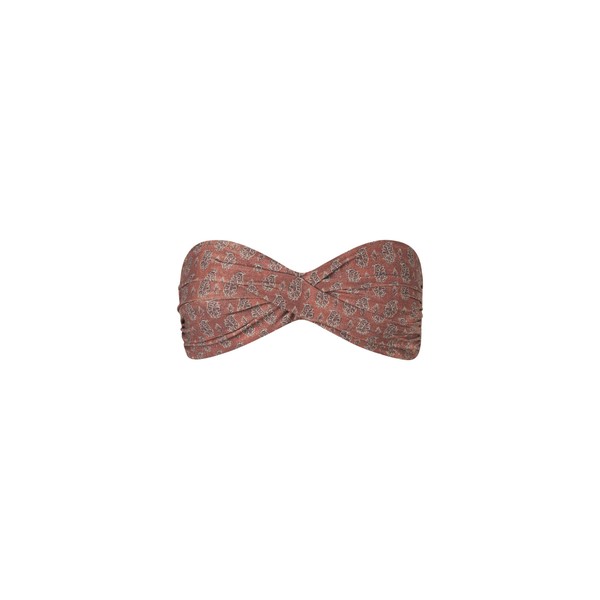 Johanna Ortiz Sea Sprite Bikini Top in Light Ochre