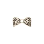 Johanna Ortiz Seawaters Bikini Top in Ecru and Black