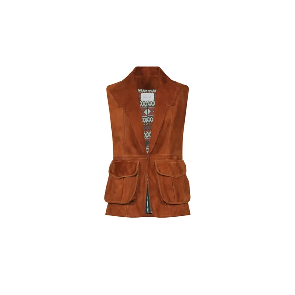 Johanna Ortiz Suede Visionary Vest